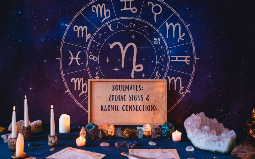 Les signes astrologiques et leur compatibilité avec les âmes sœurs karmiques.