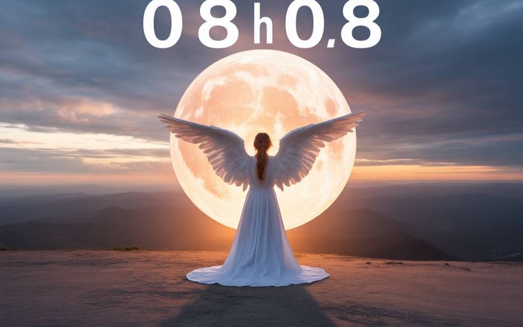 08h08 un ange sur terre : que signifie cette heure miroir en voyance