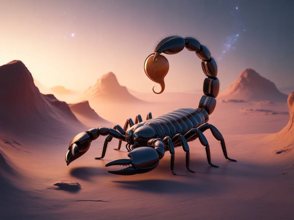 10 novembre signe astro : intensité et mystère du scorpion